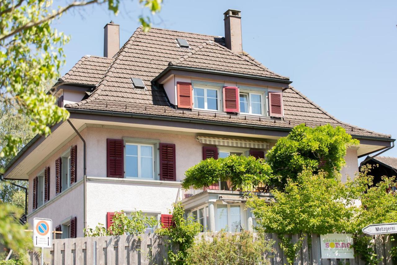 Gaestehaus Sonne Zuchwil Exterior foto